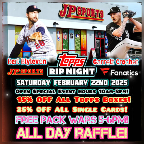 JP Sports Cape Coral to host Topps Rip Night event Saturday